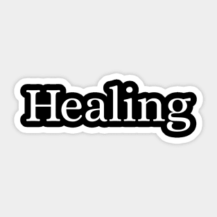 Healing Sticker